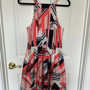 Vince Camuto Fit & Flare Scuba Mini Dress - Size 10
